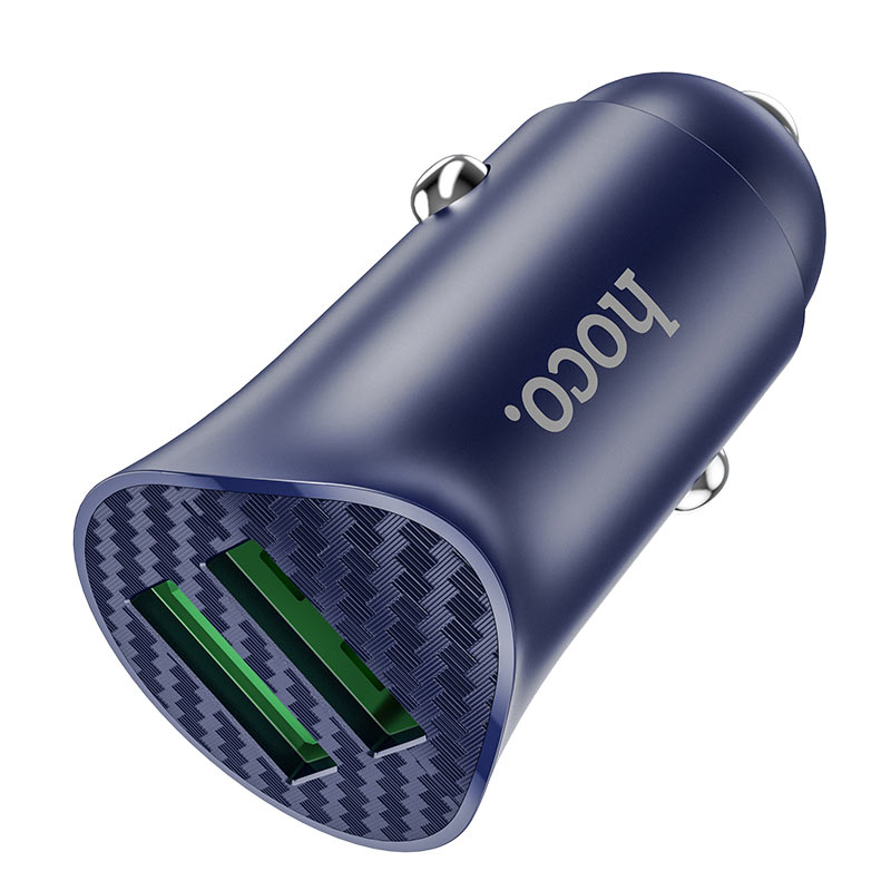 HOCO Car charger “Z39 Farsighted” QC3.0 dual port set with cable HOCO Car charger “Z39 Farsighted” QC3.0 dual port set with cable